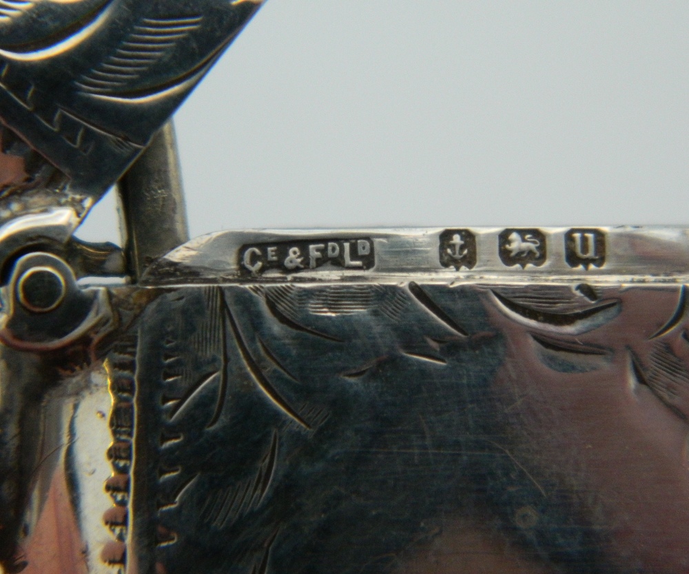 An unusual hallmarked silver heart shaped frame forming part of a tortoiseshell backed letter clip, - Image 6 of 6