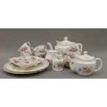 A quantity of Royal Crown Derby, Derby Posies porcelain tea wares.