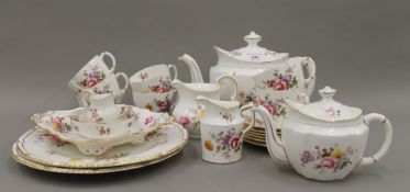 A quantity of Royal Crown Derby, Derby Posies porcelain tea wares.