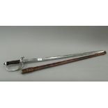 A General Service sword. 101 cm long.