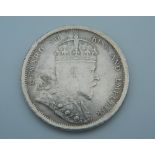 A 1904 Edward VII silver Straits Settlements $1 coin