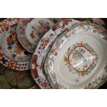 A quantity of Masons and other Ironstone plates, various sizes.