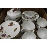 A quantity of Royal Worcester Evesham pattern porcelain.