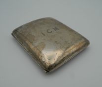 A silver cigarette case. 7.