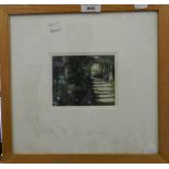 CLIVE HICKS JENKINS, Arbour, Tretower, mixed media, framed and glazed. 12.5 cm wide.
