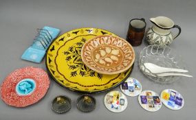 A quantity of pottery, etc.