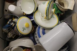 A quantity of various ceramics, etc.