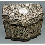 A late 19th century American stationery box,