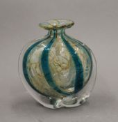 A Maltese glass vase. 12 cm high.