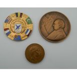 Three various medallions