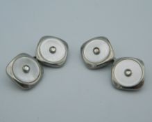 A pair of Art Deco cufflinks