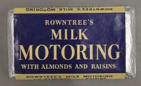 A Rowntree's Milk Motoring Dummy Chocolate bar.