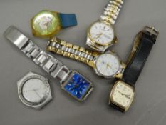 A quantity of wristwatches including Lorus,