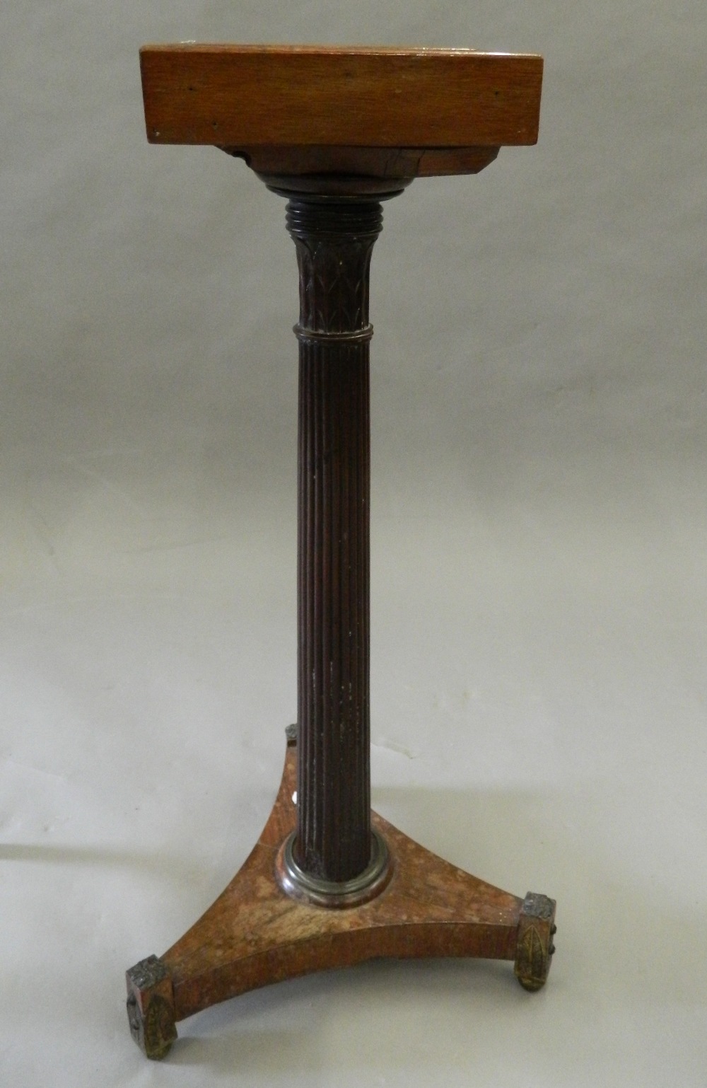 Three mahogany tripod tables. The largest 46.5 cm wide. - Image 3 of 6