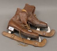 A pair of fen skates