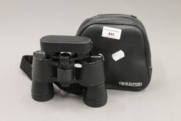 A pair of Opticrom High Resolution 8x42 Porro Prism field glasses/binoculars serial number W9869 in