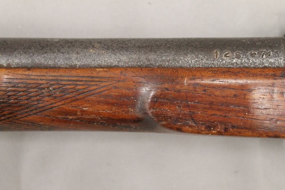 A 19th century percussion musket. 118 cm long. - Image 4 of 4