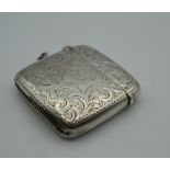 A silver vesta. 4.5 cm high (27.