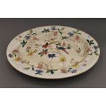 A large Victorian meat plate. 59 cm long.