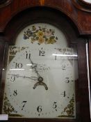 An early 19th century oak cased longcase clock, the dial inscribed ''Hallam Nottingham''.