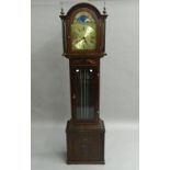 A modern longcase clock. 187 cm high.