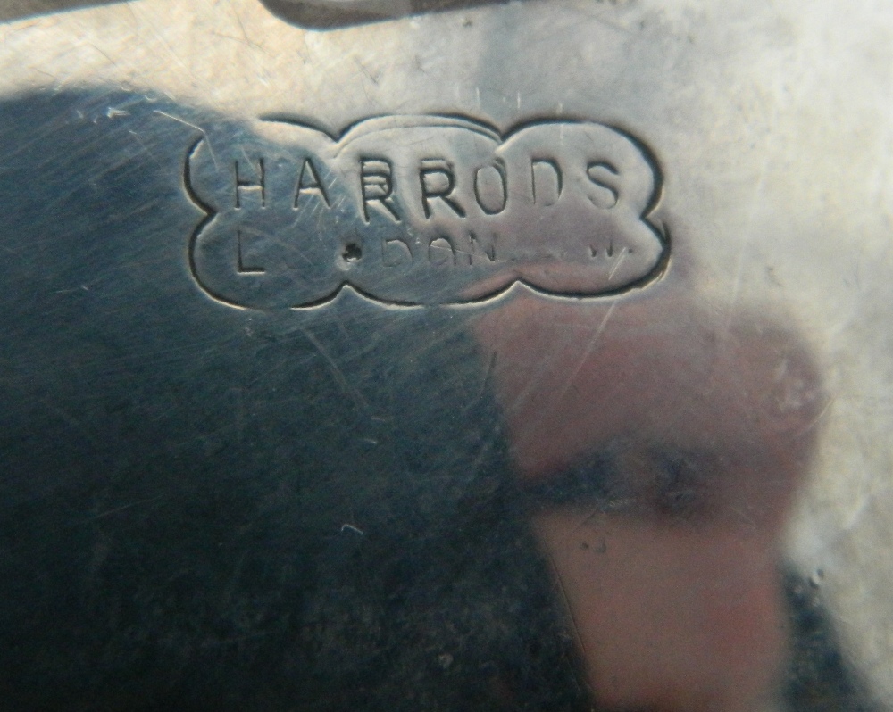 A Harrods & Co silver mustard. 6. - Image 5 of 5