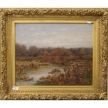 HARRY ALLCHIN, Ramshorn Creek in the Catskill Mountains, USA, oil, signed, framed. 49.5 x 40 cm.