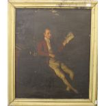 A late 18th/early 19th century oil on canvas, Portrait of a Gentleman, framed. 42 x 51 cm.