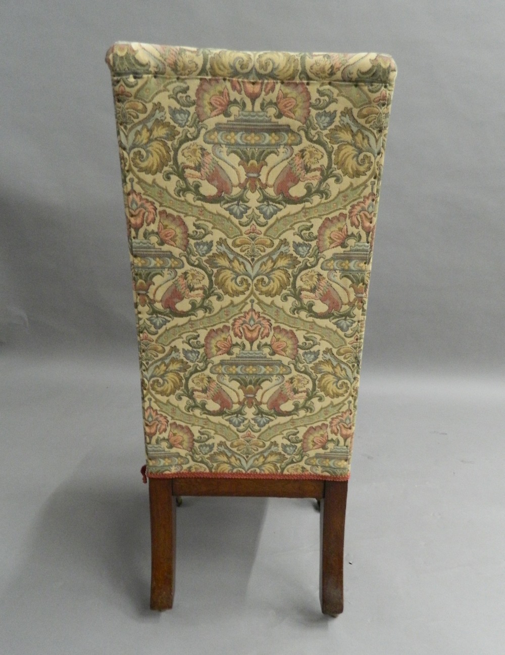 A Victorian nursing chair. 44 cm wide. - Image 4 of 5