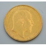 A 1904 Melbourne Mint Edward VII sovereign