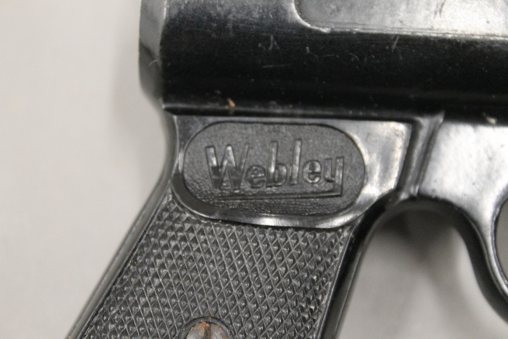 A Webley air pistol and pellets - Image 2 of 2