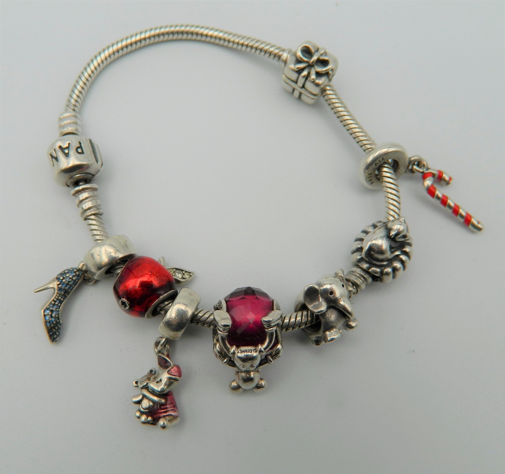 A boxed Pandora bracelet. Approximately 17 cm long. - Image 2 of 4