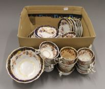 A Victorian tea set