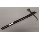 A tribal axe. 50 cm long.