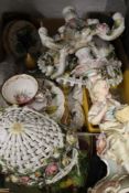 A quantity of miscellaneous ceramics, glass, etc.