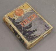 Heidi, first edition, by Johanna Spyri,