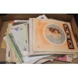 A quantity of vintage sheet music, mainly 1930s and 1940s.