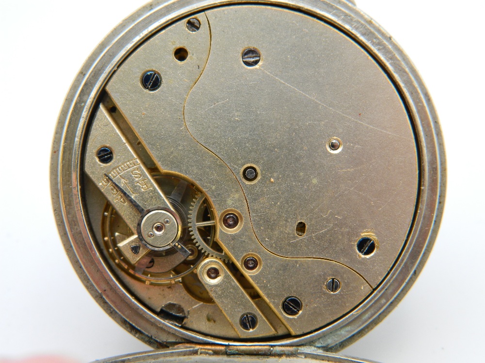 A WWI RFC (Royal Flying Corps) pilot's pocket watch, marked to the reverse, - Image 14 of 14