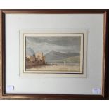 J FIELDING (19TH CENTURY), Lake View with Mountains in the Background, watercolour,