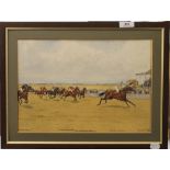 ISAAC CULLIN, The Cambridgeshire Stakes 1911 inscribed ''Mercutio - C Trigg Up,