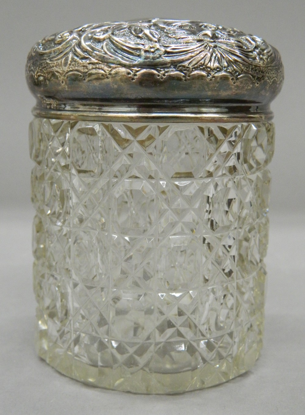 Two silver topped dressing jars. The largest 10.5 cm high. - Image 6 of 9