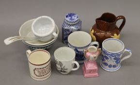 A small quantity of 18th/19th century porcelain