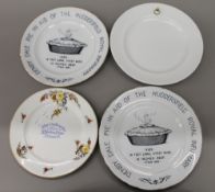 Two Denby Dale High Huddersfield Royal Infirmary plates,