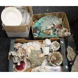 A quantity of miscellaneous ceramics, glass, etc.