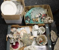 A quantity of miscellaneous ceramics, glass, etc.