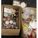 A quantity of miscellaneous ceramics and glassware