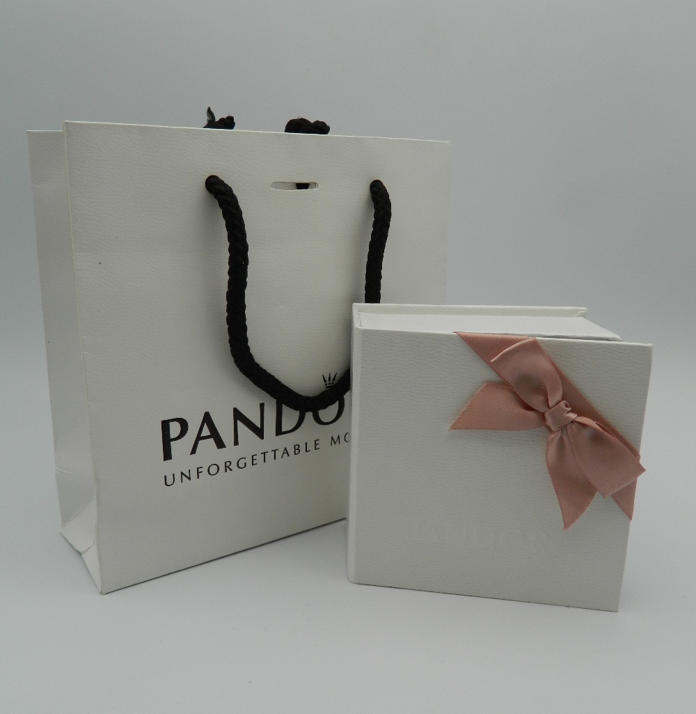 A boxed Pandora bracelet. Approximately 17 cm long. - Image 4 of 4