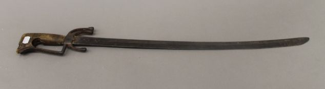 An early 18th century Moroccan Nimcha sword,