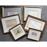A quantity of small Marine watercolours and pencil sketches. The largest 17 x 11 cm.