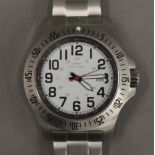 A working Elevon wristwatch. 4.5 cm wide.